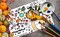 4E's Novelty Thanksgiving Coloring Placemats for Kids & Adults, 12 Pack Paper Disposable Placemats, 11x17 Fall Crafts, Thankful Activity Sheets for Family Dinner, Classroom & Party Supplies